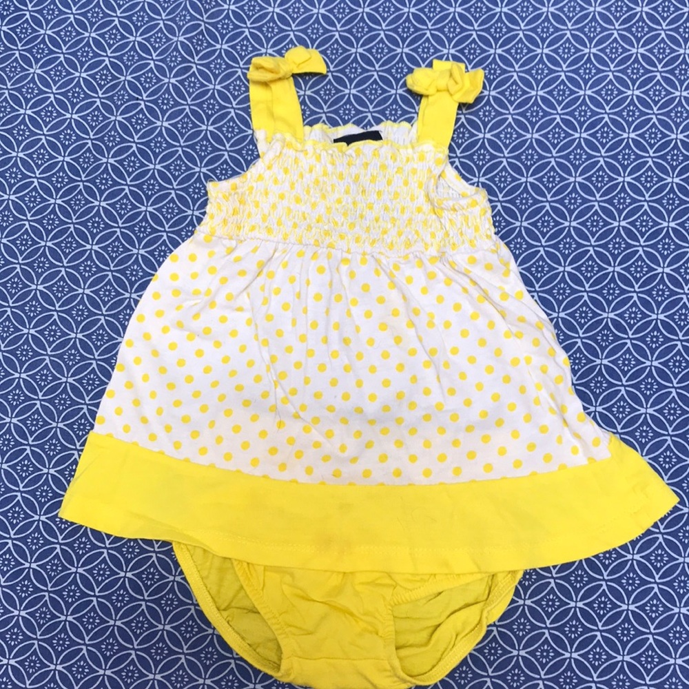 Faded glory baby dress and bloomers